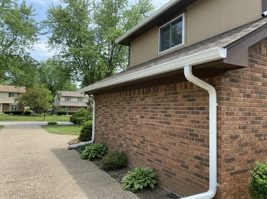 K-Style Gutter Installation-after
