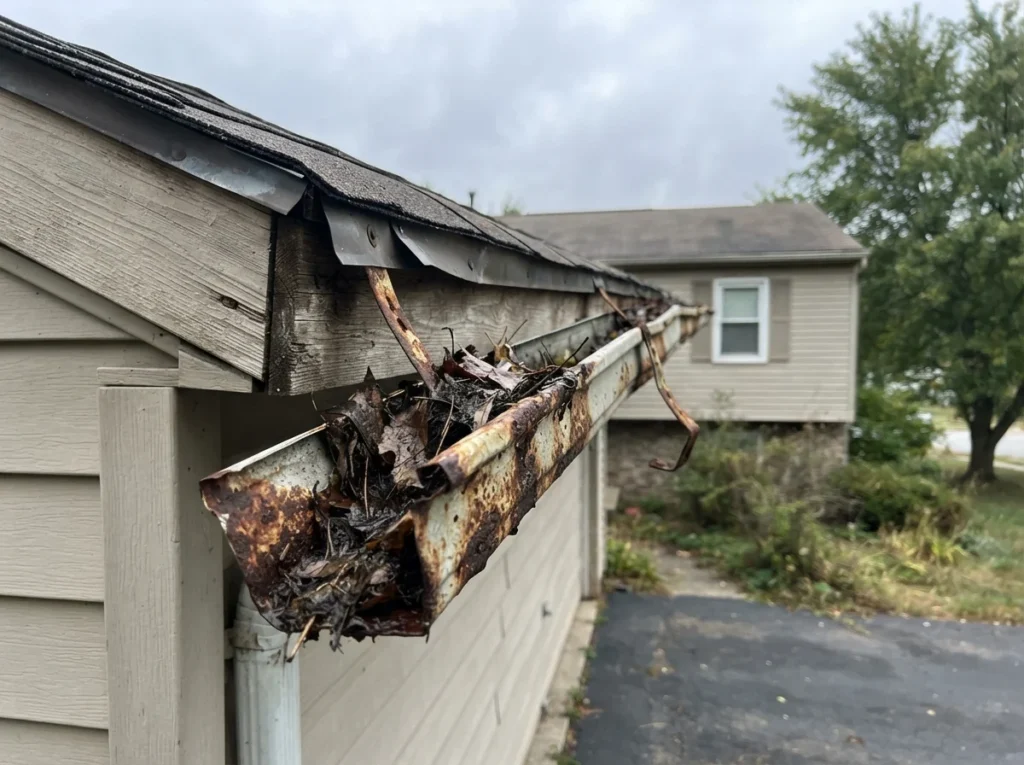 k style gutter before